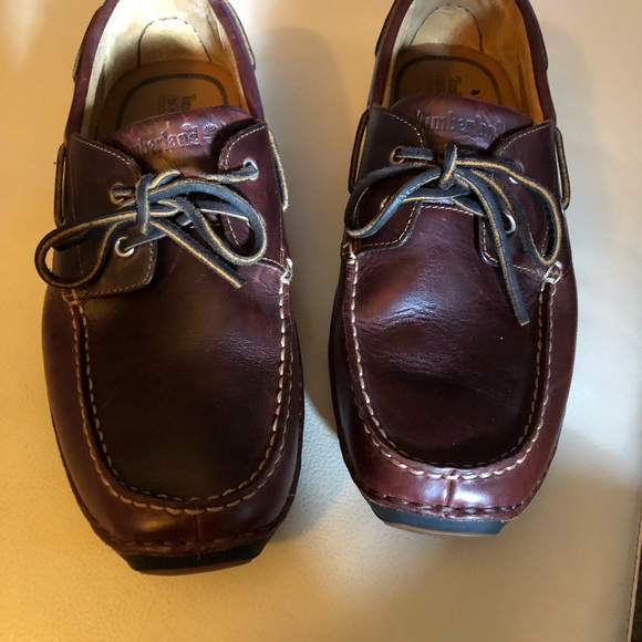 TIMBERLAND. 💯 AUTHENTIC 💯 LEATHER - Picture 1 of 16